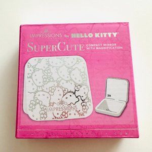 0661 HELLO KITTY COMPACT MIRROR IMPRESSIONS VANITY LIMITED EDITION MIRROR